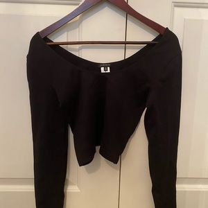 dynamite ribbed long sleeve